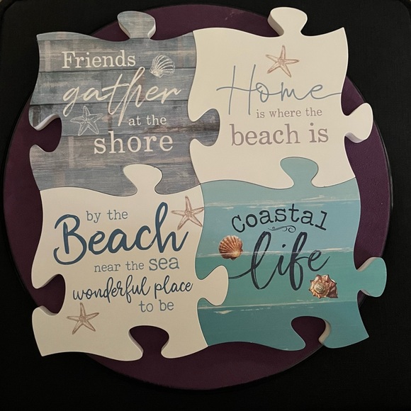 “Coastal Life” Wooden Decor - Picture 3 of 3